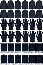 Yacht & Smith Winter Wholesale Mens Womens Thermal Warm Stretch Skull Unisex Hat