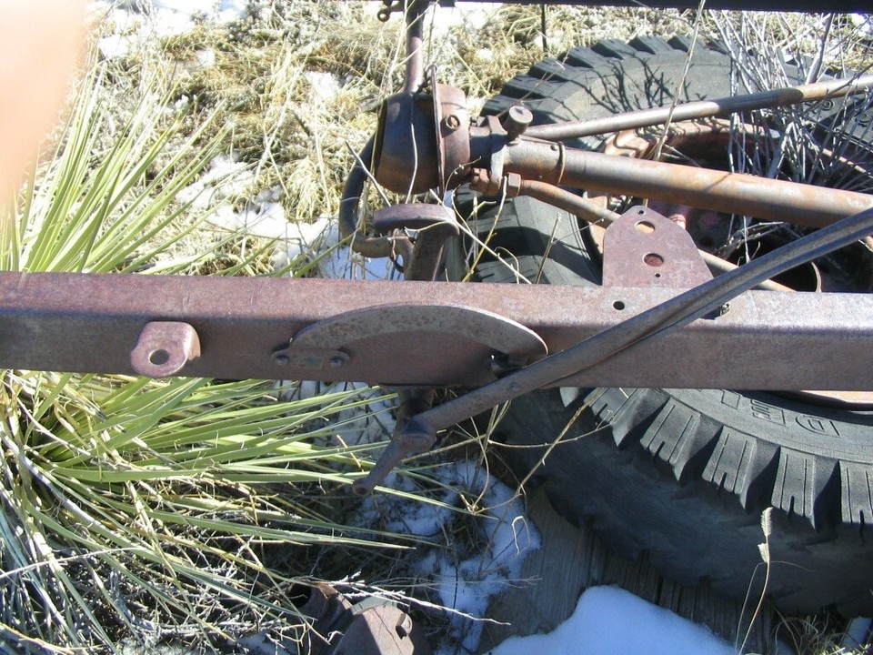 1923 1925 Ford Model T Car Chassis Frame with drive axle & enclosed ...