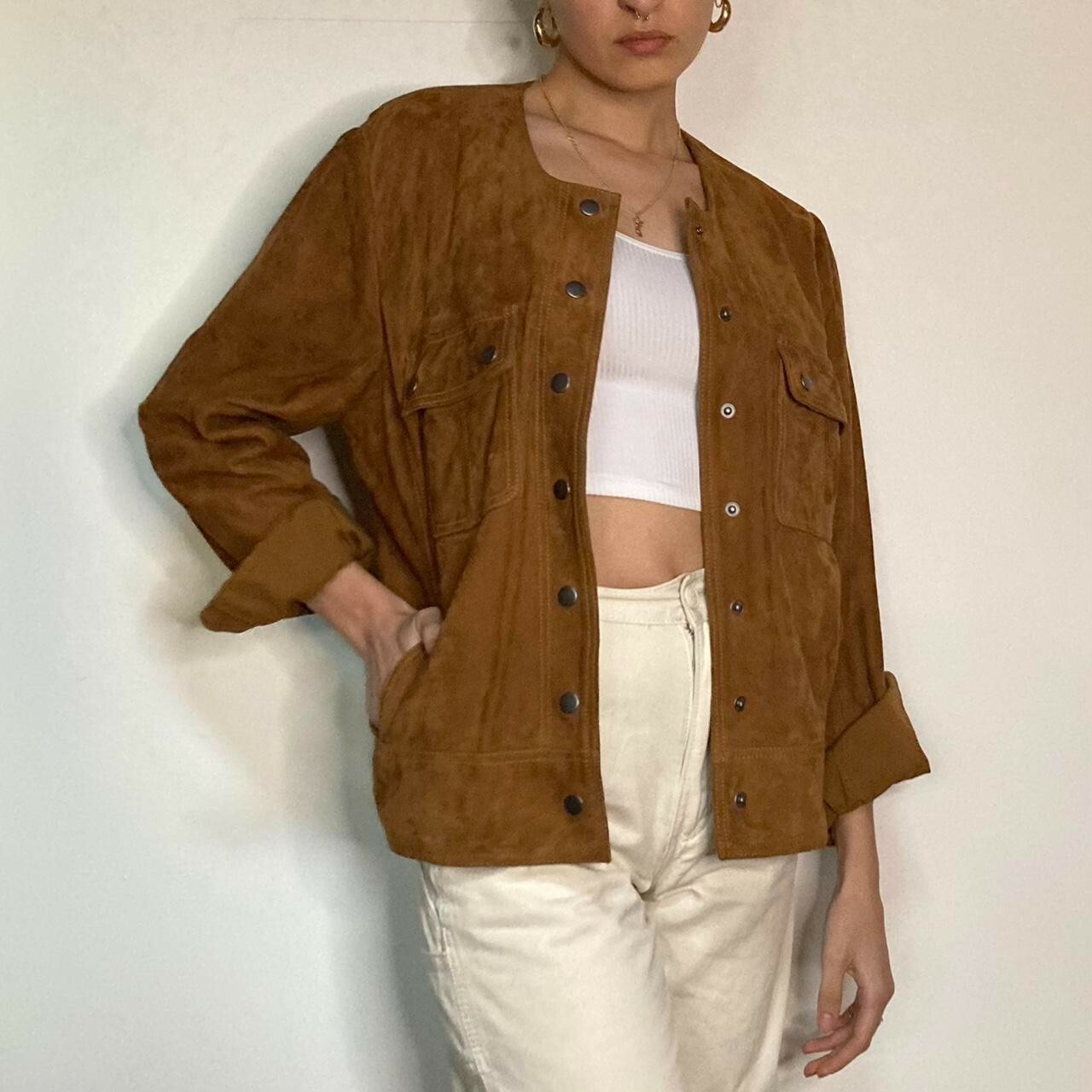 Lucky brand suede jacket size XL | eBay
