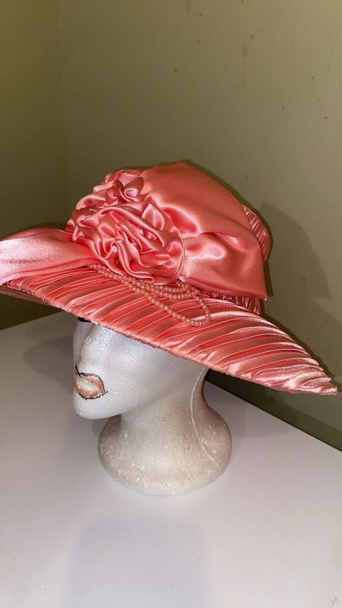 Beautiful Pink Church /Dress Hat by Nubiano | eBay display picture 2