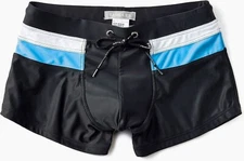 Taddlee Sexy Swimwear Swim Boxer Brief Square Cut: Med, Large & X-Large
