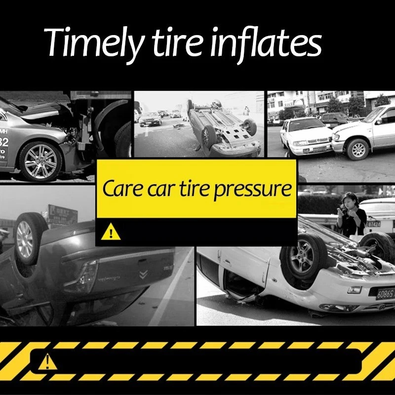 EAFC Digital Tire Inflator DC 12 Volt Car Portable Air Compressor Pump - Image 2 of 4