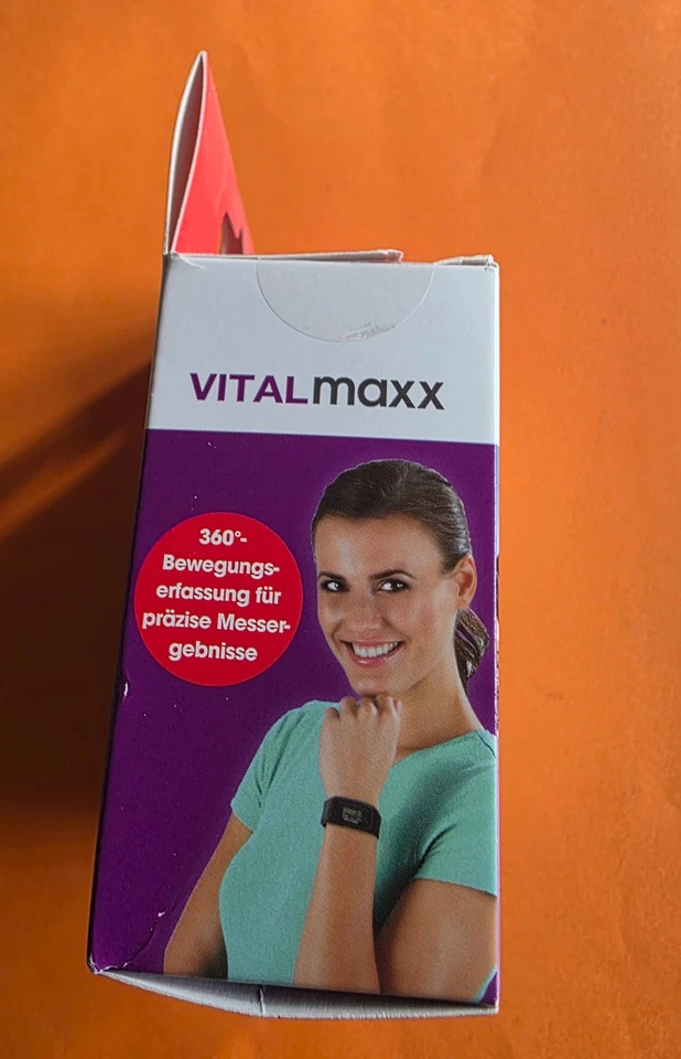 VITALmaxx Fitness Armband mit LCD Display-Schritt und Kalorienzähler und Uhr - Bild 3 von 4