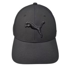 Puma Baseball Cap Black XL Stretch Fit Tonal ...