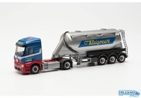 Herpa Kleigrewe Mercedes Benz Actros Streamspace 2.3 Eutersilosattelzug 316132