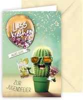 Kurt Eulzer Karte Jugendweihe Jugendfeier Gruß- GlüCkwunschkarte Mit Spruch