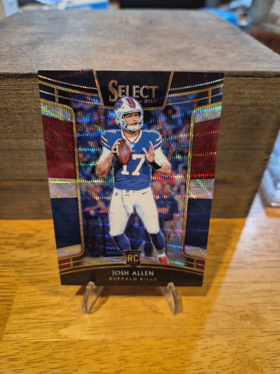 2018 Panini Select - Concourse Josh Allen #24 Tri-Color Prizm /199 (RC)