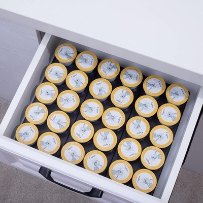 Coffee Pod Storage Organizer Kitchen Drawer,Holders 40  CUP Premium Plastic