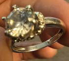 Sterling Silver Engagement Ring + Matching Wedding Bands — photo 6