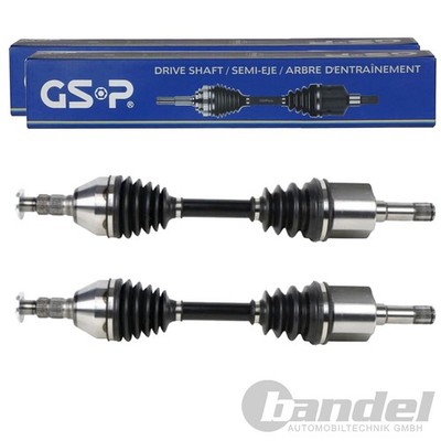 2X GSP ANTRIEBSWELLE SATZ VORNE LINKS+RECHTS passend für OPEL INSIGNIA SAAB 9-5 