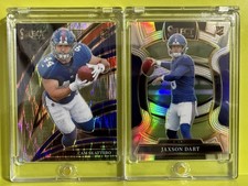 Panini 2025 Select Prizm NFL Rookie Card Lot Skattebo Dart Giants #294 #93  