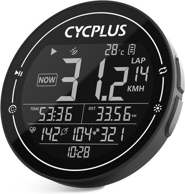 CYCPLUS GPS Fahrradcomputer Kabellos IPX6 ANT+ Bluetooth 5.0 Rennrad