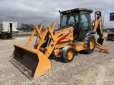 2013 Case 580 SUPER M  4WD Backhoe Extendable Wheel Loader Tractor Cab bidadoo