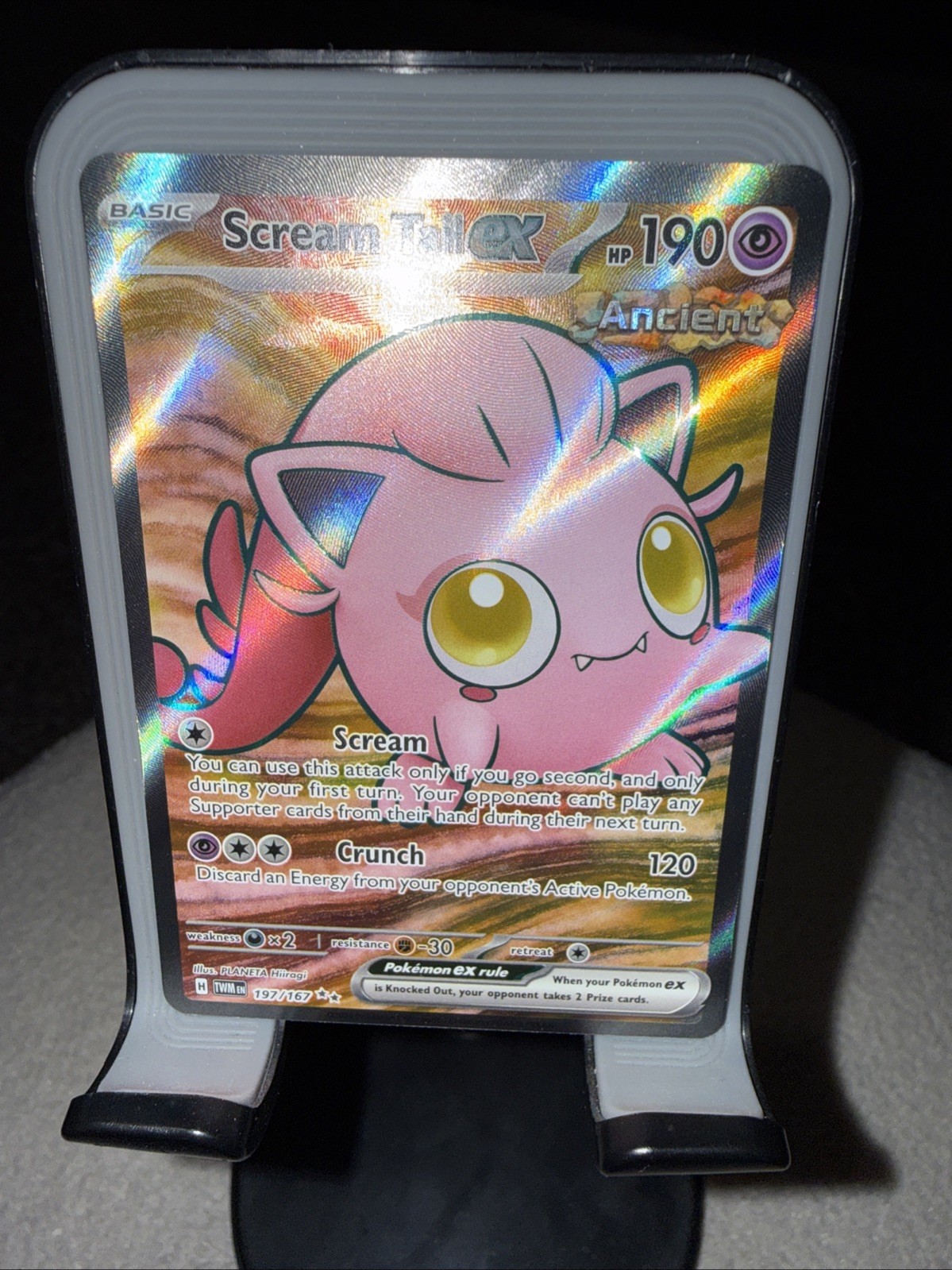 Pokémon: Twilight Masquerade Scream Tail EX #197-Ultra Rare-