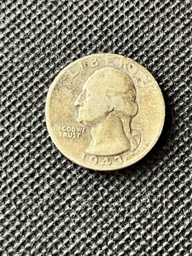 1943 S Washington Silver Quarter KM# 164 90% Silver Pre-1965 US Coin Bullion