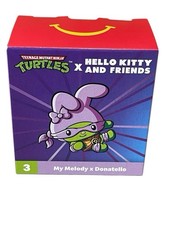 2025 McDonalds Teenage Mutant Ninja Turtles Hello Kitty MY MELODY X DONATELLO 3