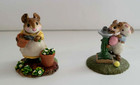 Lot of 2 Spring Wee Forest Folk ~ Patient Lucy M-237 & Little Squirt M-181 — photo 1