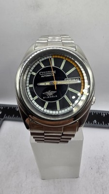 Citizen 4 038525 Smg Automatic 21 Jewels Water Resist Serviced 