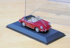 Minichamps Porsche 356 C Cabriolet, Red, 1:43