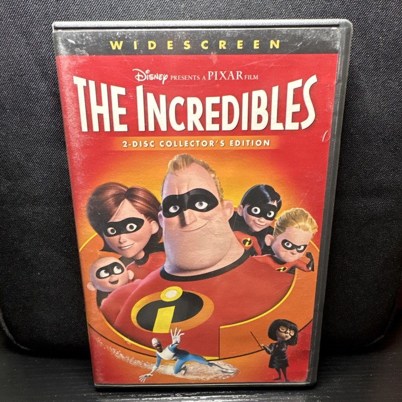 Pixar The Incredibles Collector's Edition 2-Disc DVD Widescreen PG NTSC English
