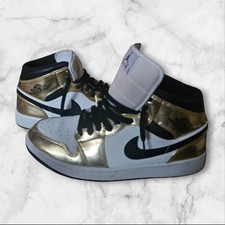 Size 12.5 - Jordan 1 Mid SE Metallic Gold 2020 for sale  display picture 1