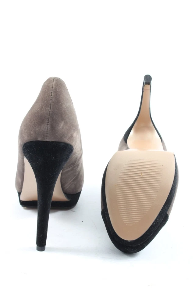 ORONZO Tacones altos Mujeres Tacones Talla EU 39 marrón-negro look casual - Imagen 2 de 4