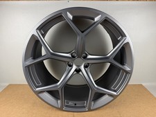 Nice! Audi RS Q8 RSQ8 Performance Gun Metal Aluminum Rim Wheel OEM 4M8601025BG