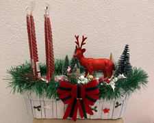 Adventsgesteck Weihnachtsgesteck Adventskranz...