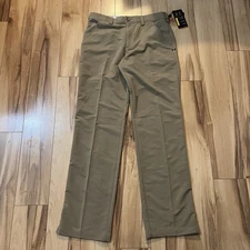 Under Armour UA Golf Pants Loose Straight Men's 30x32 Khaki All Season UPF 30+