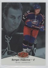2006-07 Flair Showcase Upper Level Sergei Fedorov #33 HOF t3w