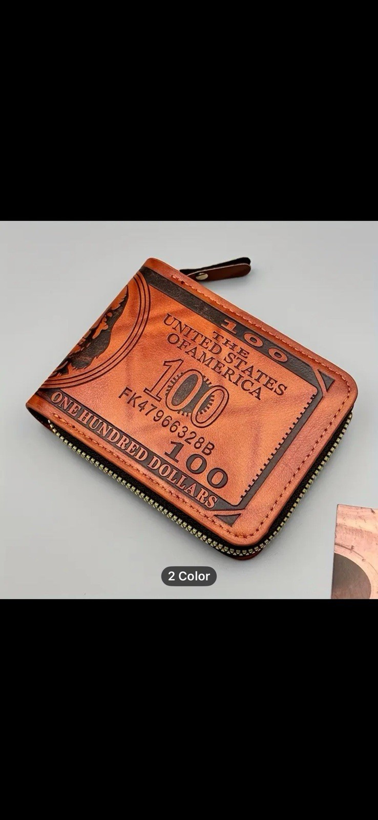 Billetera de Hombres de Cuero Sintético Moda Casual