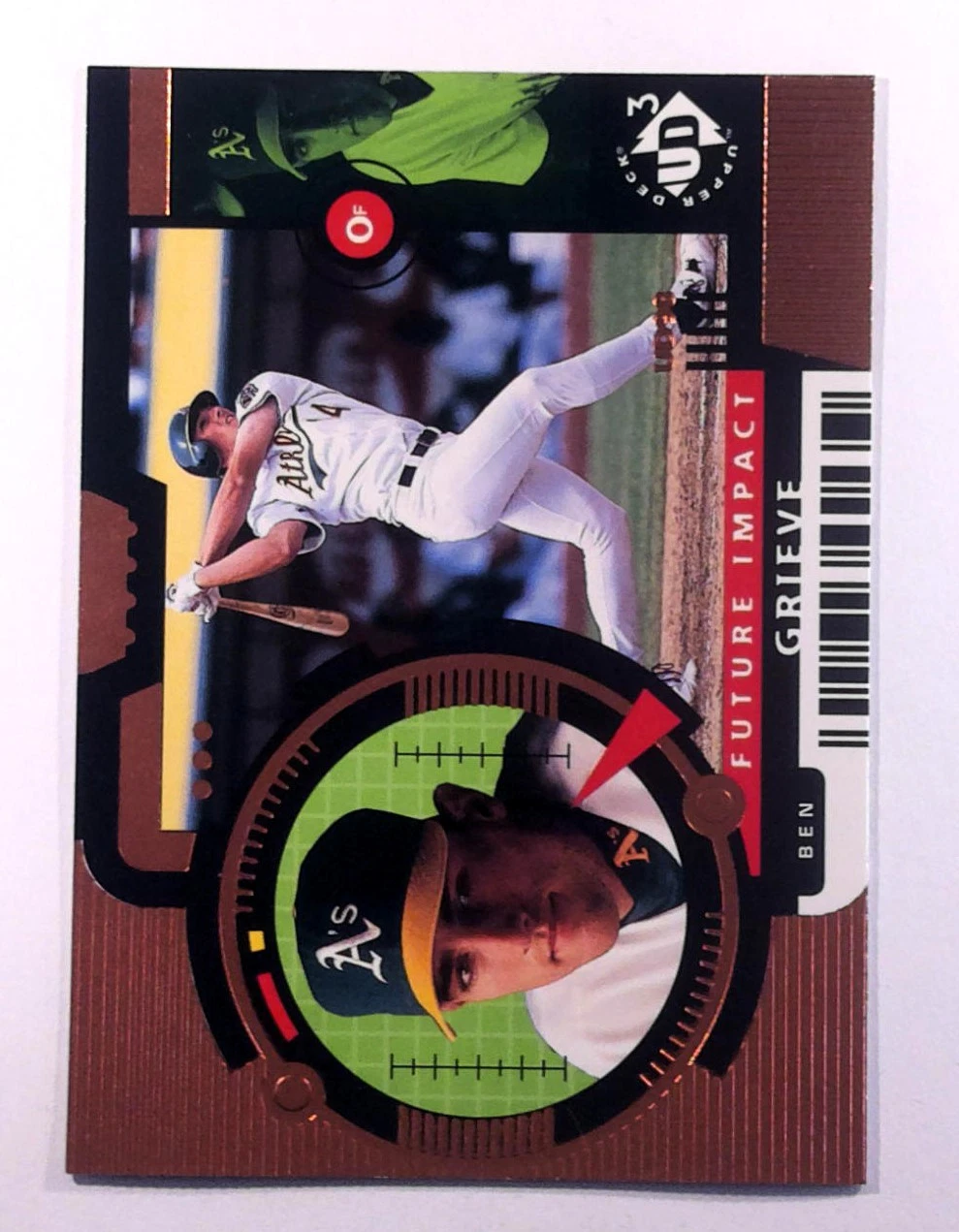 1998 Upper Deck UD3 #100 FI40 Ben Grieve Future Impact