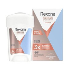 Rexona Maximum Protection Clean Scent 45ml Antiperspirant Cream Stick 96H
