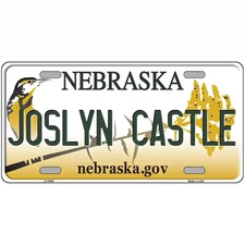Joslyn Castle Nebraska Metal Sign