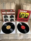 CLASSIC ROCK LOT OF 4 LP RECORDS-THE BEATLES/THE DOORS/LED ZEPPELIN/FRANK ZAPPA!