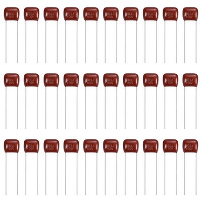 30Pcs CBB22 100V 103J 0,01UF Metallfilm-Polypropylen-Kondensatoren für Red