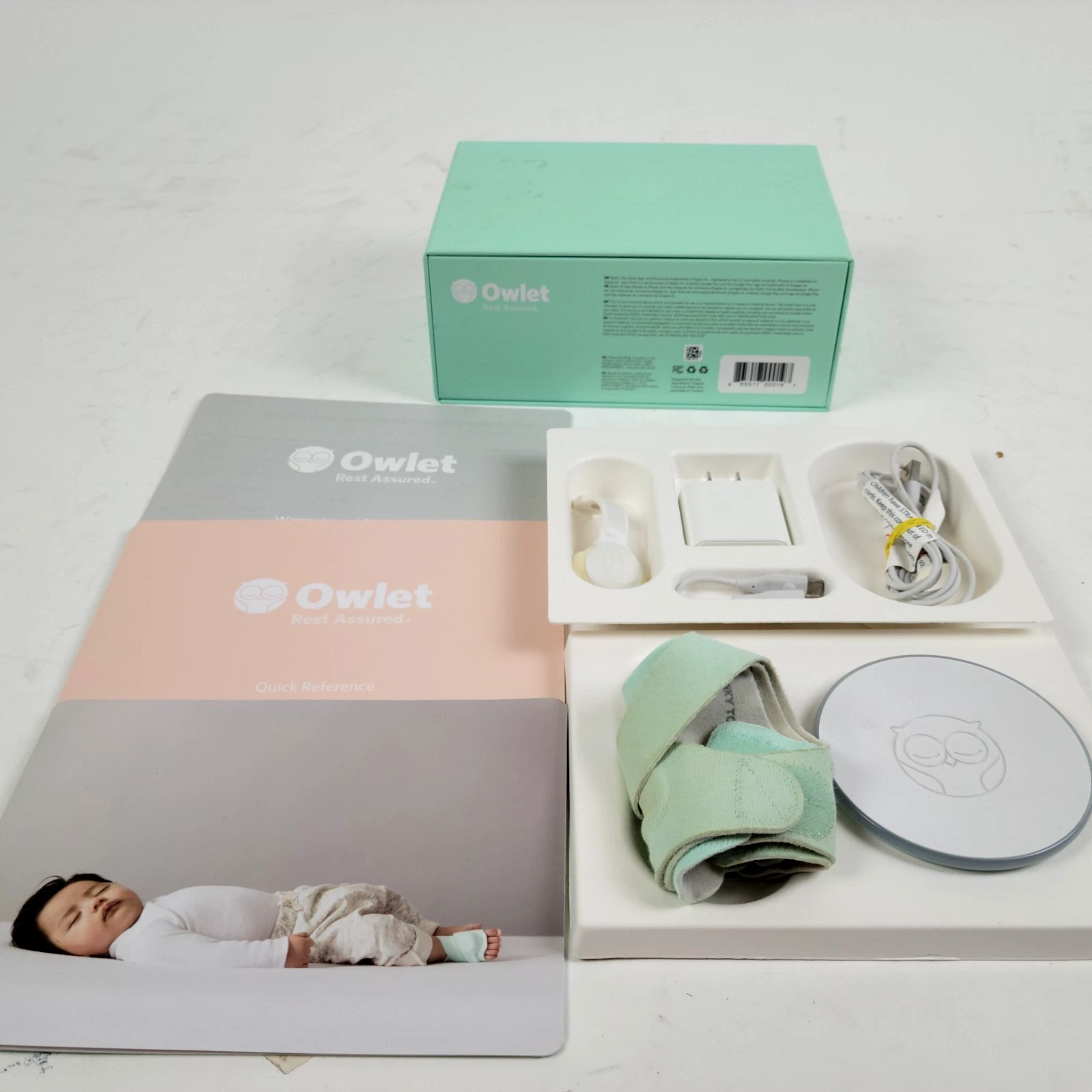 OWLET Smart Sock 2 Baby Newborn 0-18 Months Monitor Smart Sock