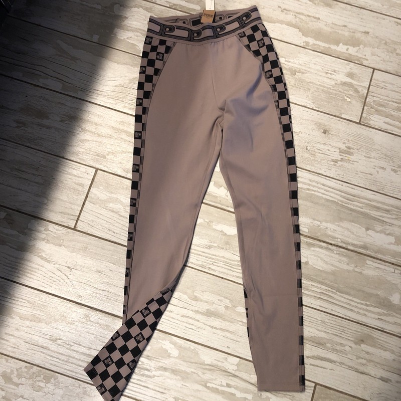Victoria Secret “PINK” Active Checked Leggings 
