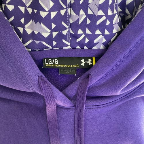 Under Amour Unisex Lg (14-16) Semi Fitted/Coupe Semi-A-Justee Pullover Hoodie - Bild 6 von 6