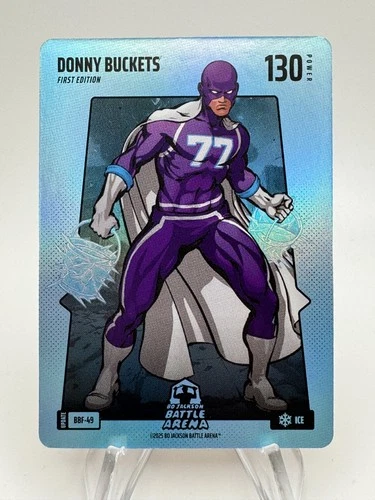 Bo Jackson Battle Arena DONNY BUCKETS LUKA DONCIC Blue Battlefoil Ice #BBF49