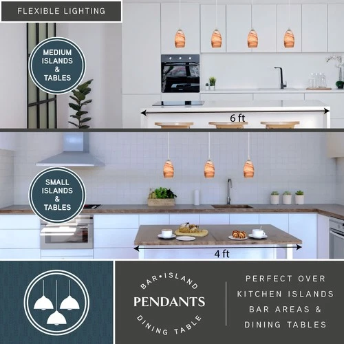 Vaxcel Lighting P0174 Milano 1 Light Mini Pendant - Nickel - Picture 9 of 9