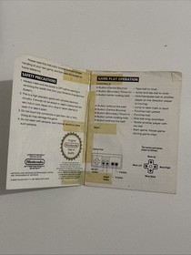 Aussie Rules Footy NES Game Cartridge W/ Manual & Dust Cover Tested & Working