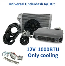 12V Cooling Underdash Air Conditioning Conditioner A/C Kit Universal Auto Car