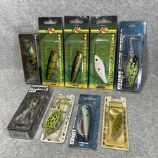 Lunkerhunt Bass Pro Arbogast Clear Lake Topwater Lures Lot 9pc Freshwater Mix