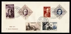 DR WHO 1956 MONACO FDC USA PRESIDENT COMBO R83765