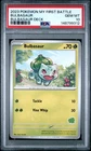 Bulbasaur My First Battle-bulbasaur Deck Pokemon PSA 10