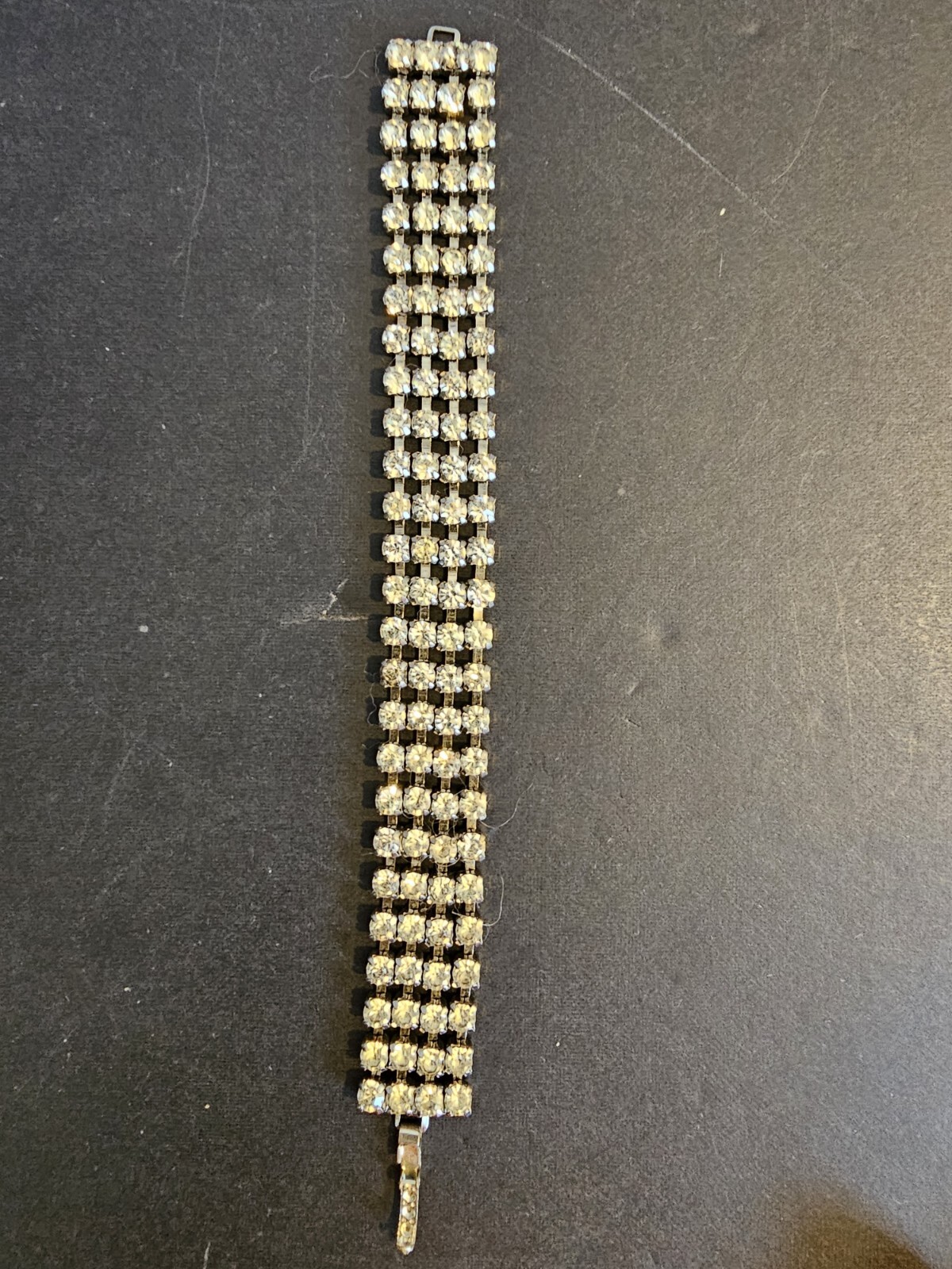 Multilayer Square Rhinestone Tennis Bracelet  6 I… - image 2