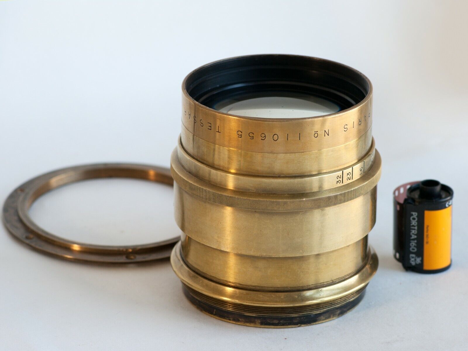 E Krauss Paris Tessar 500 mm f/6.3 Vintage Large Format Lens