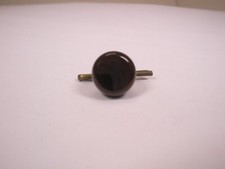 SINGLES 1 7/16" Red Black Vintage Formal Tuxedo Prom Groom Shirt Stud k08