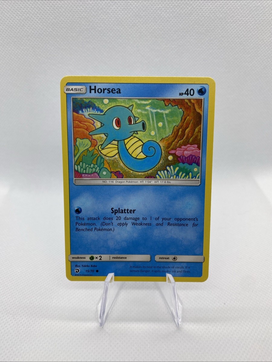 Horsea 15/70 Dragon Majesty Regular Pokmon Card TCG